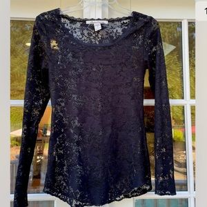 American Rag Women’s Sheer Shirt. Size Small.